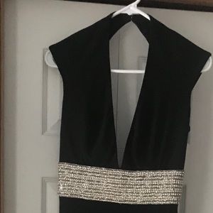 Black beautiful gown